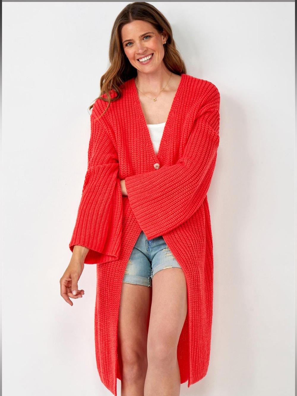 Knit cardigan